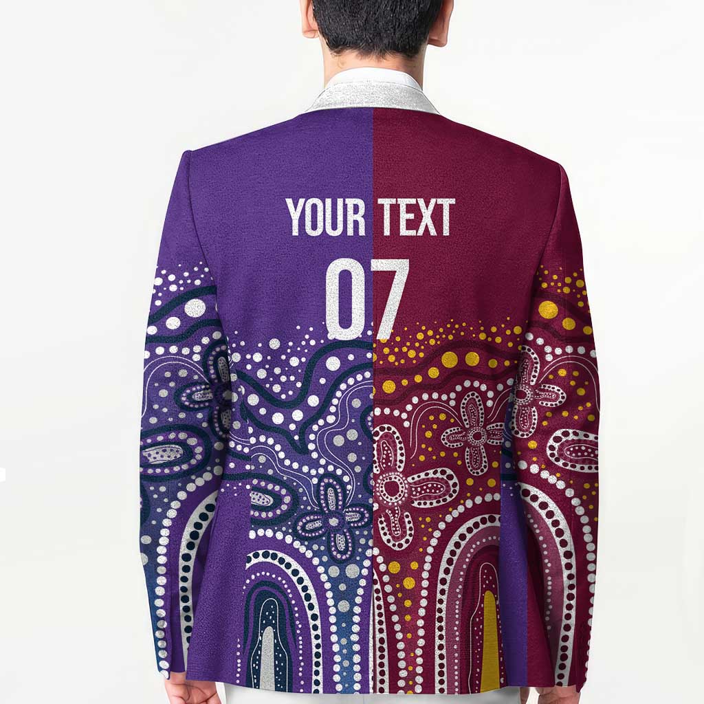 Broncos Vs Storm Rugby NRL Custom Indigenous Blazer Fight To The Last - Aussie Hoodie