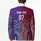 Broncos Vs Storm Rugby NRL Custom Indigenous Blazer Fight To The Last - Aussie Hoodie
