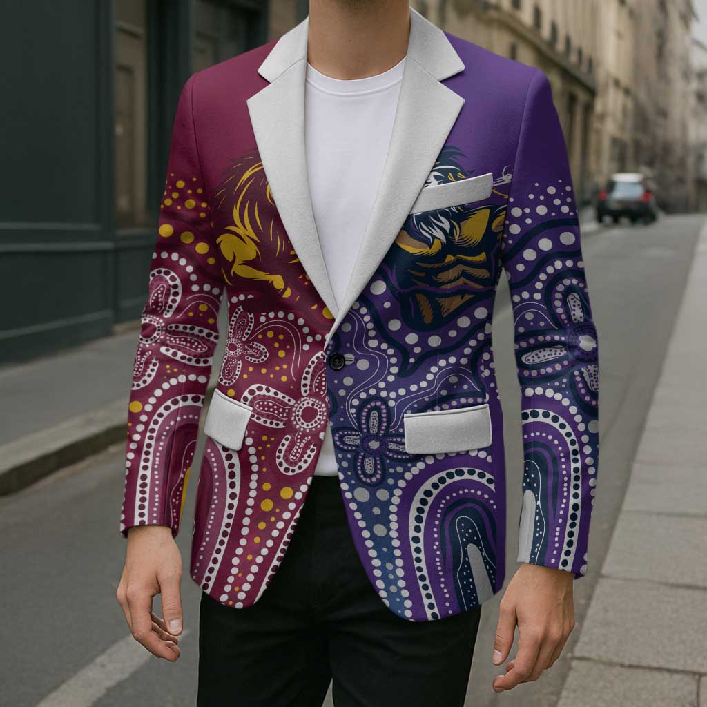 Broncos Vs Storm Rugby NRL Custom Indigenous Blazer Fight To The Last - Aussie Hoodie