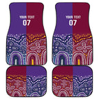 Broncos Vs Storm Rugby NRL Custom Indigenous Car Mats Fight To The Last - Aussie Hoodie