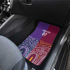 Broncos Vs Storm Rugby NRL Custom Indigenous Car Mats Fight To The Last - Aussie Hoodie