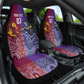 Broncos Vs Storm Rugby NRL Custom Indigenous Car Seat Cover Fight To The Last - Aussie Hoodie