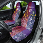 Broncos Vs Storm Rugby NRL Custom Indigenous Car Seat Cover Fight To The Last - Aussie Hoodie