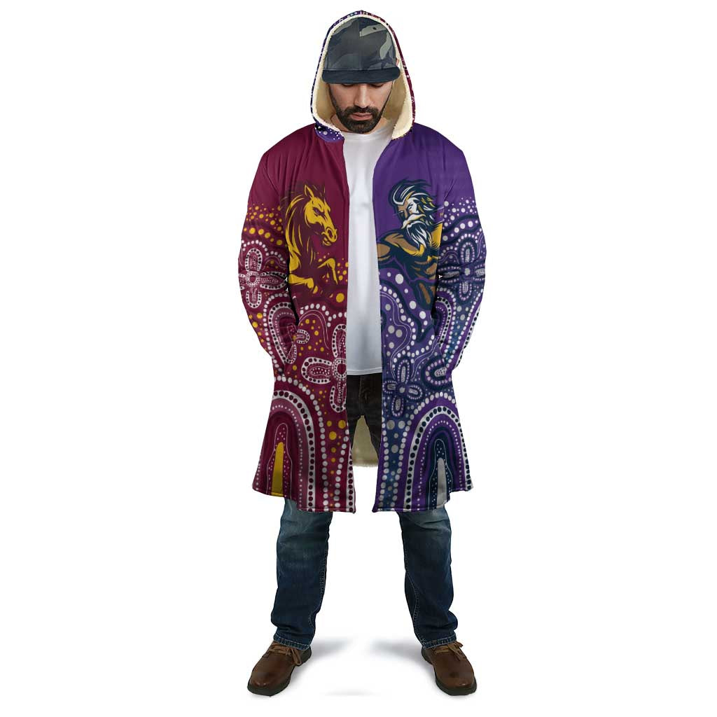 Broncos Vs Storm Rugby NRL Custom Indigenous Cloak Fight To The Last - Aussie Hoodie