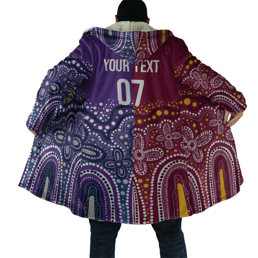 Broncos Vs Storm Rugby NRL Custom Indigenous Cloak Fight To The Last - Aussie Hoodie