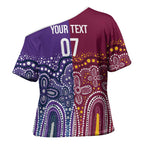 Broncos Vs Storm Rugby NRL Custom Indigenous Cross Shoulder Shirt Fight To The Last - Aussie Hoodie