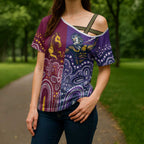 Broncos Vs Storm Rugby NRL Custom Indigenous Cross Shoulder Shirt Fight To The Last - Aussie Hoodie