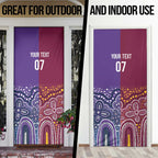 Broncos Vs Storm Rugby NRL Custom Indigenous Door Cover Fight To The Last - Aussie Hoodie