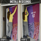 Broncos Vs Storm Rugby NRL Custom Indigenous Door Cover Fight To The Last - Aussie Hoodie