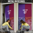 Broncos Vs Storm Rugby NRL Custom Indigenous Door Cover Fight To The Last - Aussie Hoodie