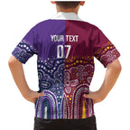 Broncos Vs Storm Rugby NRL Custom Indigenous Family Matching Mermaid Dress and Hawaiian Shirt Fight To The Last - Aussie Hoodie