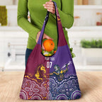 Broncos Vs Storm Rugby NRL Custom Indigenous Grocery Bag Fight To The Last - Aussie Hoodie
