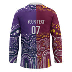 Broncos Vs Storm Rugby NRL Custom Indigenous Hockey Jersey Fight To The Last - Aussie Hoodie
