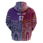 Broncos Vs Storm Rugby NRL Custom Indigenous Hoodie Fight To The Last - Aussie Hoodie