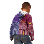 Broncos Vs Storm Rugby NRL Custom Indigenous Kid Hoodie Fight To The Last - Aussie Hoodie