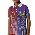 Broncos Vs Storm Rugby NRL Custom Indigenous Kid Polo Shirt Fight To The Last - Aussie Hoodie