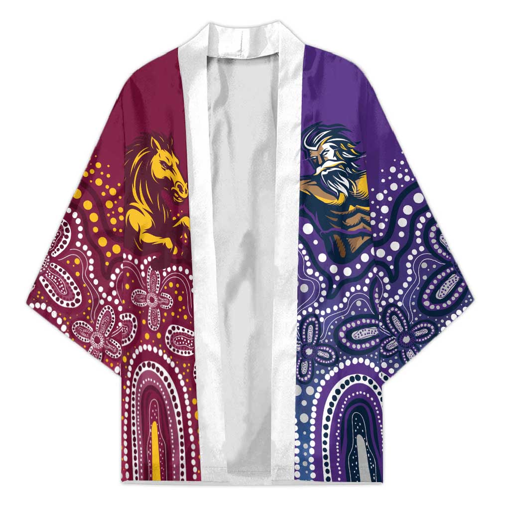 Broncos Vs Storm Rugby NRL Custom Indigenous Kimono Fight To The Last - Aussie Hoodie