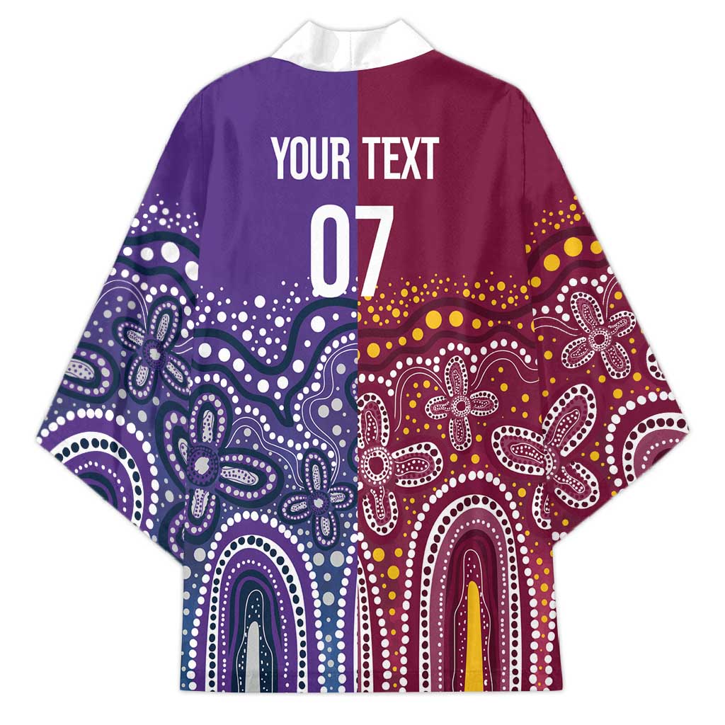 Broncos Vs Storm Rugby NRL Custom Indigenous Kimono Fight To The Last - Aussie Hoodie