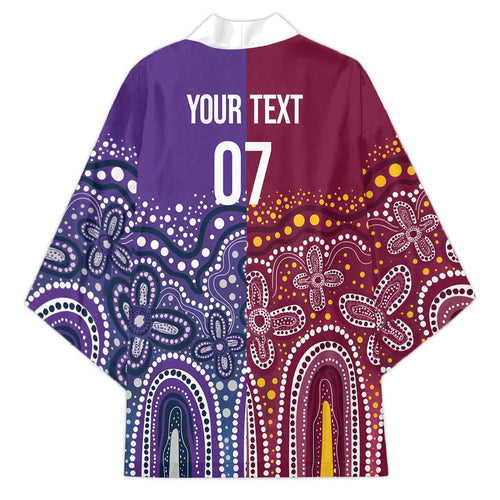 Broncos Vs Storm Rugby NRL Custom Indigenous Kimono Fight To The Last - Aussie Hoodie