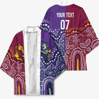 Broncos Vs Storm Rugby NRL Custom Indigenous Kimono Fight To The Last - Aussie Hoodie