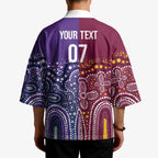Broncos Vs Storm Rugby NRL Custom Indigenous Kimono Fight To The Last - Aussie Hoodie