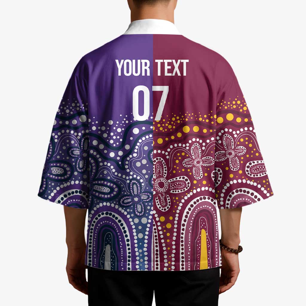 Broncos Vs Storm Rugby NRL Custom Indigenous Kimono Fight To The Last - Aussie Hoodie