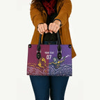 Broncos Vs Storm Rugby NRL Custom Indigenous Leather Bag Fight To The Last - Aussie Hoodie