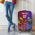 Broncos Vs Storm Rugby NRL Custom Indigenous Luggage Cover Fight To The Last - Aussie Hoodie