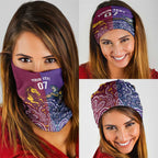 Broncos Vs Storm Rugby NRL Custom Indigenous Neck Gaiter Fight To The Last - Aussie Hoodie