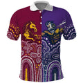 Broncos Vs Storm Rugby NRL Custom Indigenous Polo Shirt Fight To The Last - Aussie Hoodie