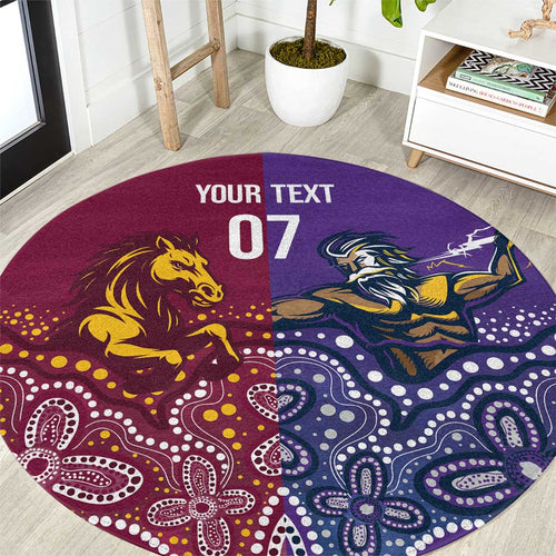 Broncos Vs Storm Rugby NRL Custom Indigenous Round Carpet Fight To The Last - Aussie Hoodie