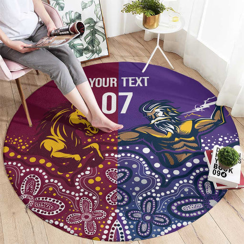 Broncos Vs Storm Rugby NRL Custom Indigenous Round Carpet Fight To The Last - Aussie Hoodie