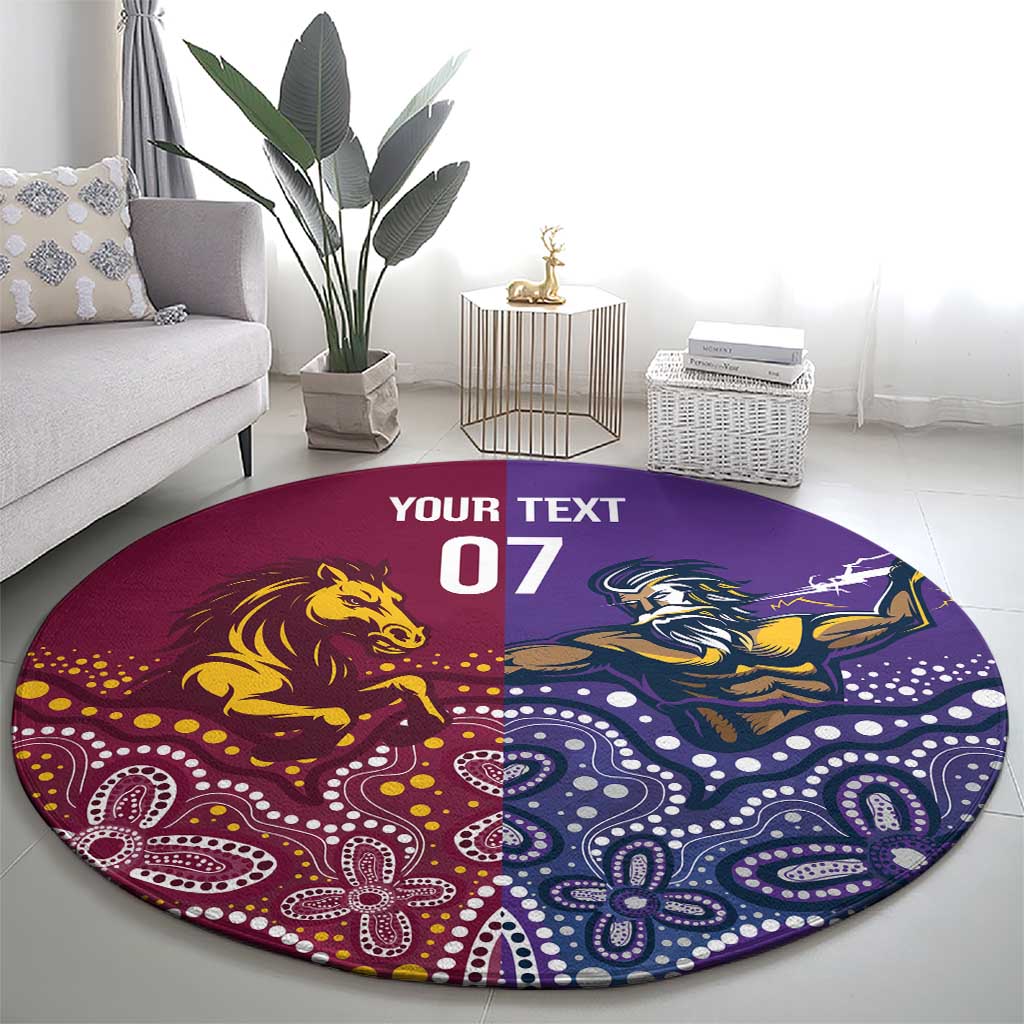 Broncos Vs Storm Rugby NRL Custom Indigenous Round Carpet Fight To The Last - Aussie Hoodie
