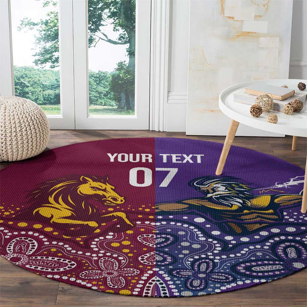 Broncos Vs Storm Rugby NRL Custom Indigenous Round Carpet Fight To The Last - Aussie Hoodie
