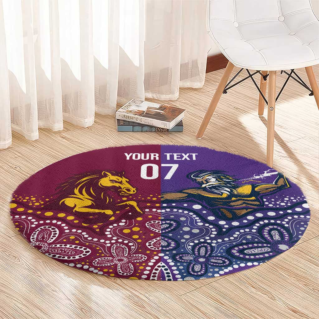 Broncos Vs Storm Rugby NRL Custom Indigenous Round Carpet Fight To The Last - Aussie Hoodie