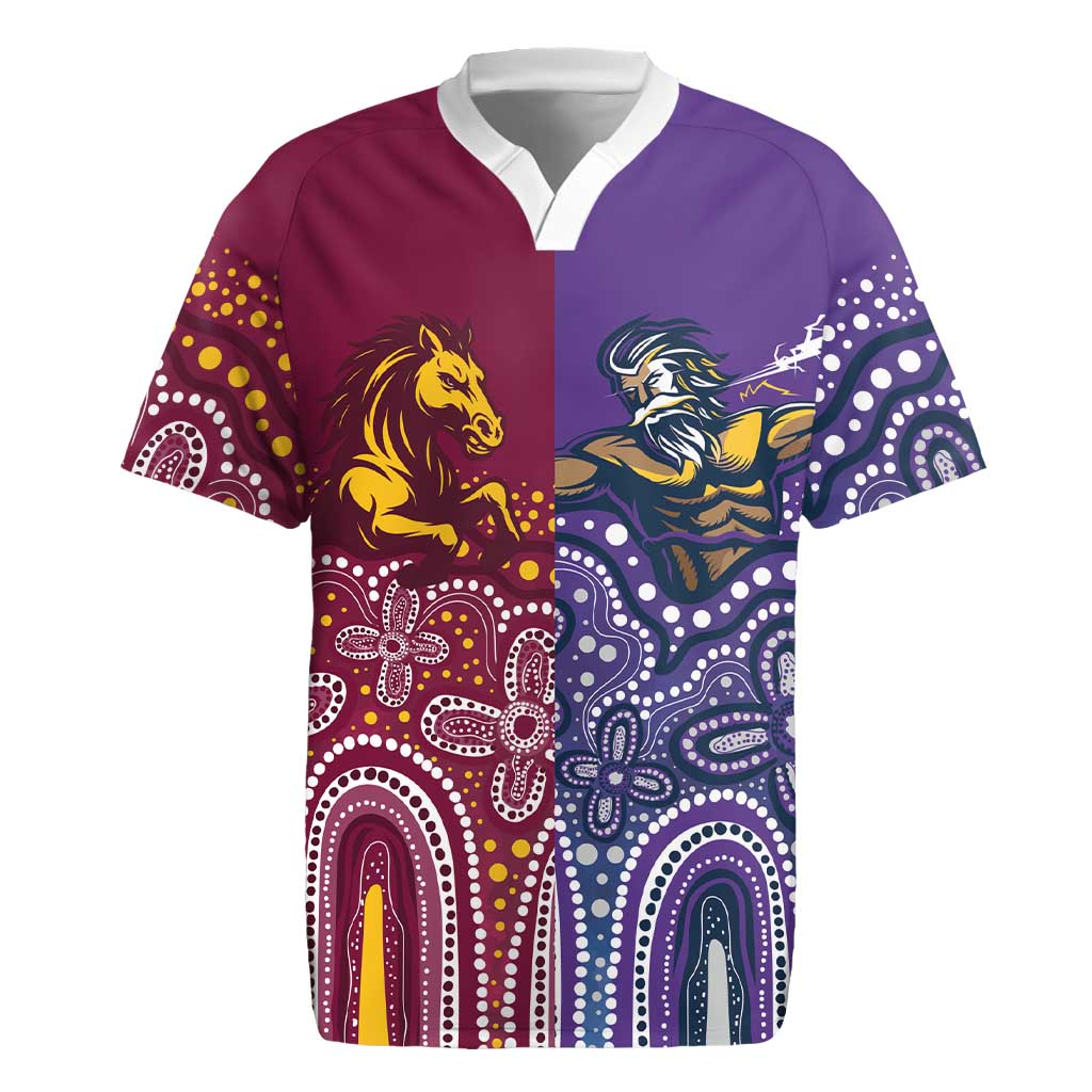 Broncos Vs Storm Rugby NRL Custom Indigenous Rugby Jersey Fight To The Last - Aussie Hoodie