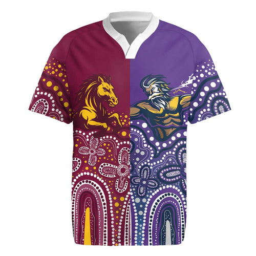 Broncos Vs Storm Rugby NRL Custom Indigenous Rugby Jersey Fight To The Last - Aussie Hoodie