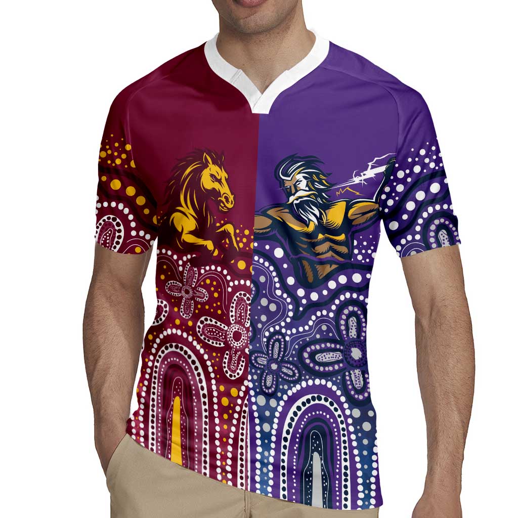Broncos Vs Storm Rugby NRL Custom Indigenous Rugby Jersey Fight To The Last - Aussie Hoodie