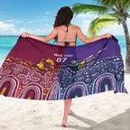 Broncos Vs Storm Rugby NRL Custom Indigenous Sarong Fight To The Last - Aussie Hoodie