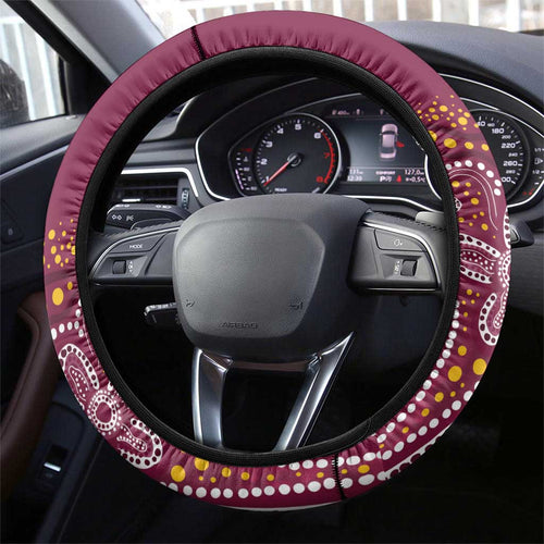Broncos Vs Storm Rugby NRL Indigenous Steering Wheel Cover Fight To The Last - Aussie Hoodie