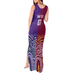 Broncos Vs Storm Rugby NRL Custom Indigenous Tank Maxi Dress Fight To The Last - Aussie Hoodie