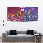 Broncos Vs Storm Rugby NRL Custom Indigenous Tapestry Fight To The Last - Aussie Hoodie