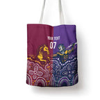 Broncos Vs Storm Rugby NRL Custom Indigenous Tote Bag Fight To The Last - Aussie Hoodie