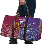 Broncos Vs Storm Rugby NRL Custom Indigenous Travel Bag Fight To The Last - Aussie Hoodie