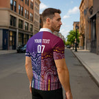 Broncos Vs Storm Rugby NRL Custom Indigenous Zipper Polo Shirt Fight To The Last - Aussie Hoodie