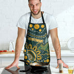 Australia Kangaroos Indigenous Apron Aboriginal Arts - Rising Sun