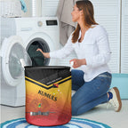 Papua New Guinea Rugby The Kumuls Laundry Basket Motuan Inspired Pattern