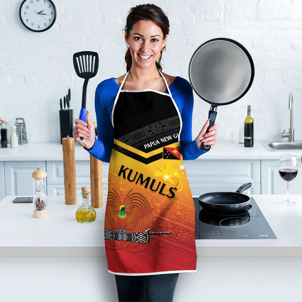 Papua New Guinea Rugby The Kumuls Apron Motuan Inspired Pattern
