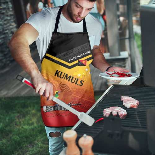 Papua New Guinea Rugby The Kumuls Apron Motuan Inspired Pattern