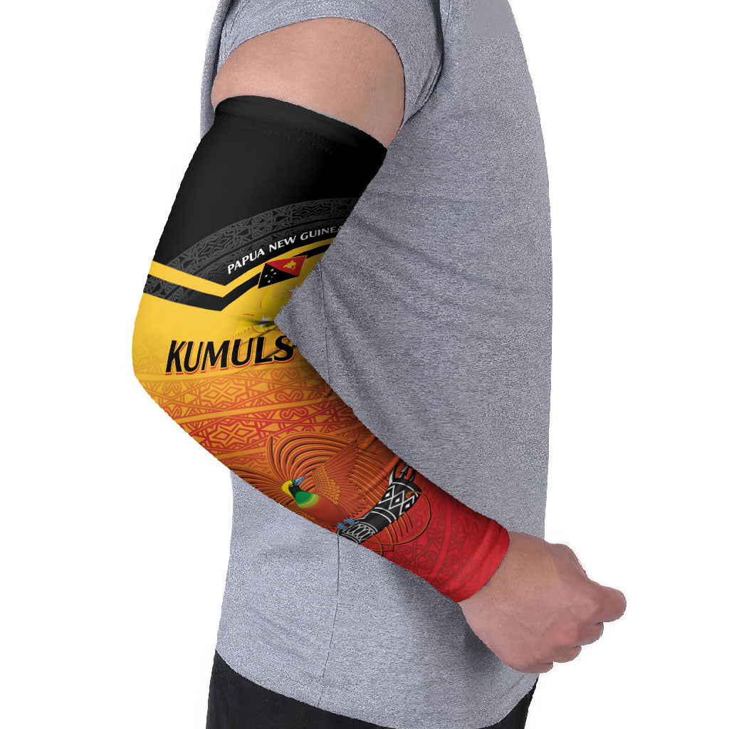 Papua New Guinea Custom Rugby The Kumuls Arm Sleeves Motuan Inspired Pattern